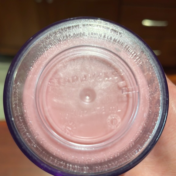 Starbucks Acrylic Limited Edition Rose and Gold Foil Travel Mug - Picture 4 of 4